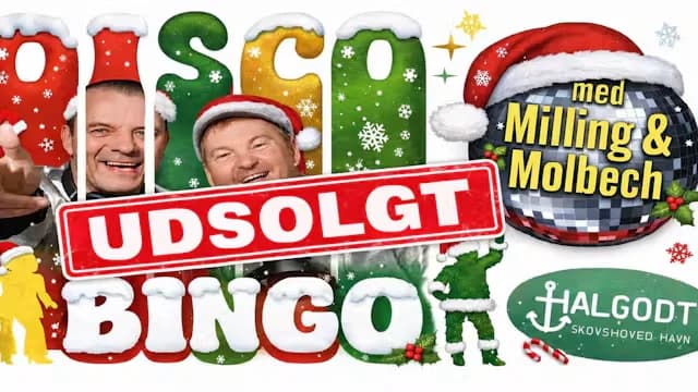 DiscoBingo Christmas Party 2026 (All inclusive)