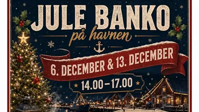 Julebanko på havnen