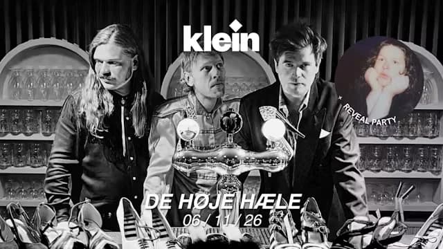 De Høje Hæle + Reveal Party-koncert