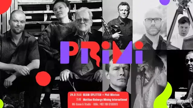 PRiMi: BEAM SPLITTER + Phil Minton ● Mattias Risberg Mining