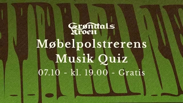 Møbelpolstrerens Musik Quiz