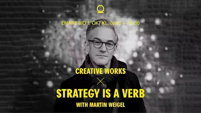 Creative Talks x Martin Weigel