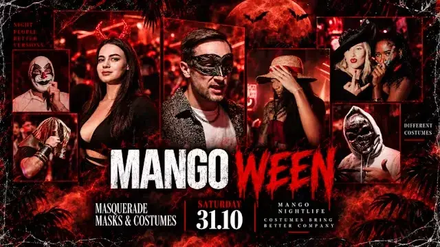 Mangoween • Masquerade Masks & Costumes • 31.10