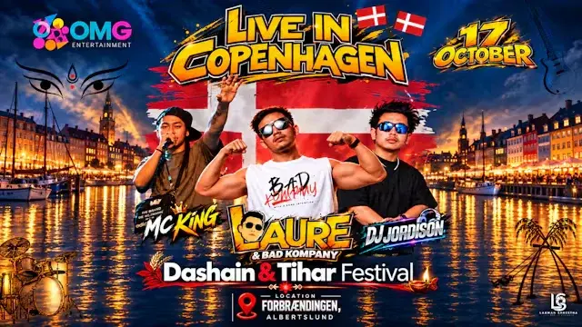 Laure & Bad Kompany Live in Copenhagen