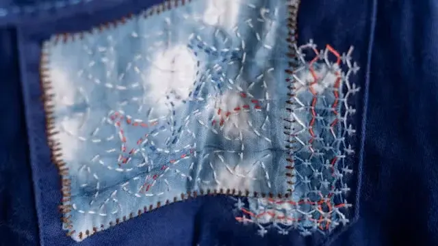 Workshop i japansk boro-lapning og sashiko-broderi