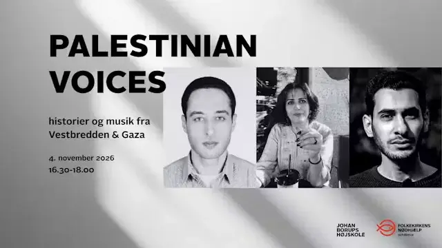 Palestinian Voices – historier og musik fra Vestbredden og Gaza