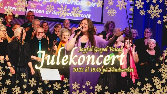 Julekoncert med Joyful Gospel Voices