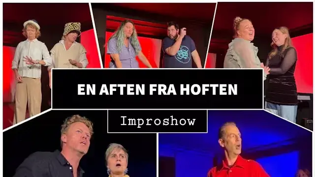 En aften fra hoften – improvisationsshow i november