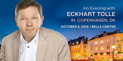 En aften med Eckhart Tolle i København