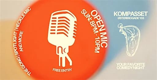Sunday Comedy at Kompasset
