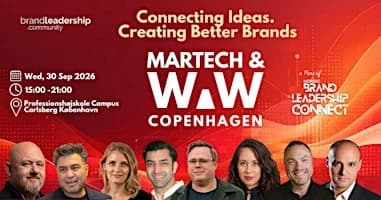Martech and Web Analytics Wednesday CPH 2026 Q3