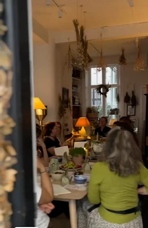 Harvest Tea Ceremony with herbs, community and magic