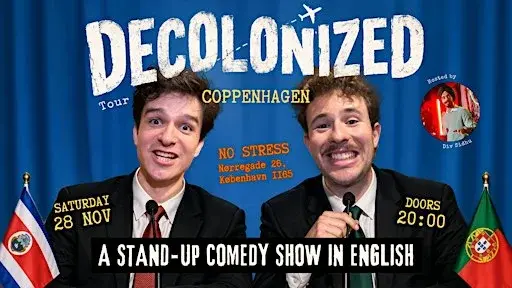 The Decolonized Tour: Stand-up Comedy i engelsk