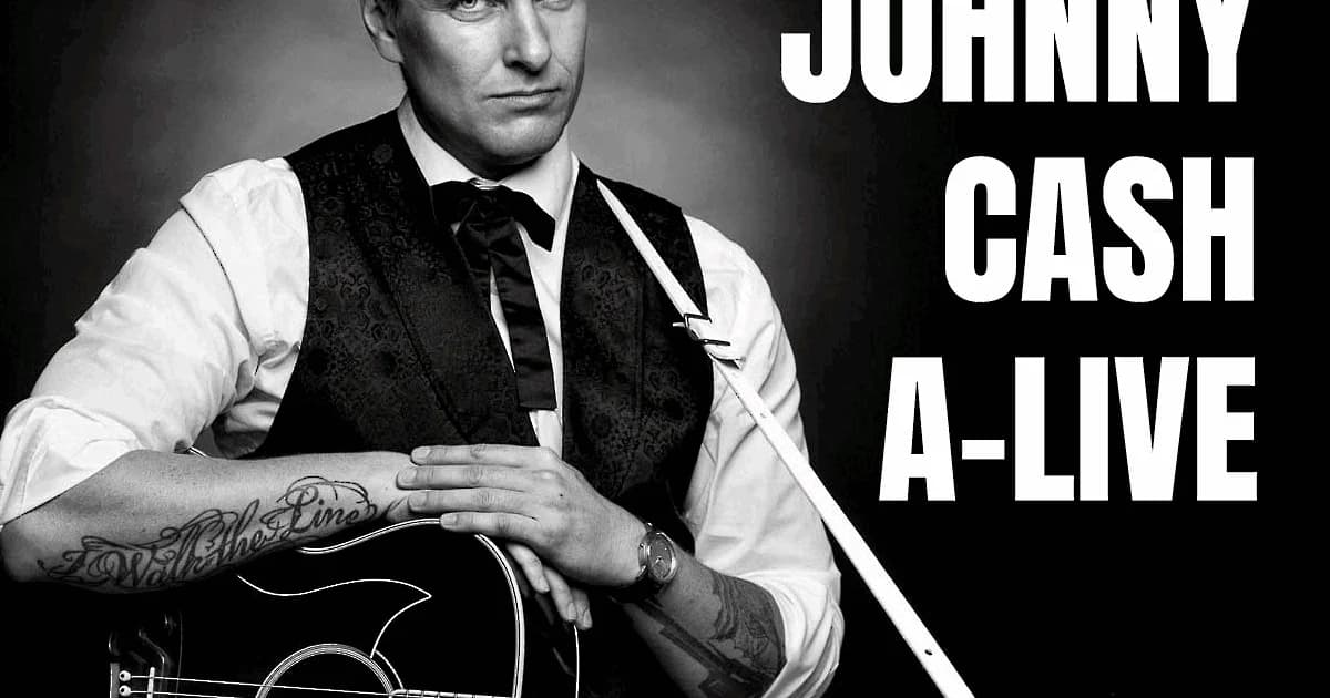 Johnny Cash A-Live intimkoncert med Dennis Lydom