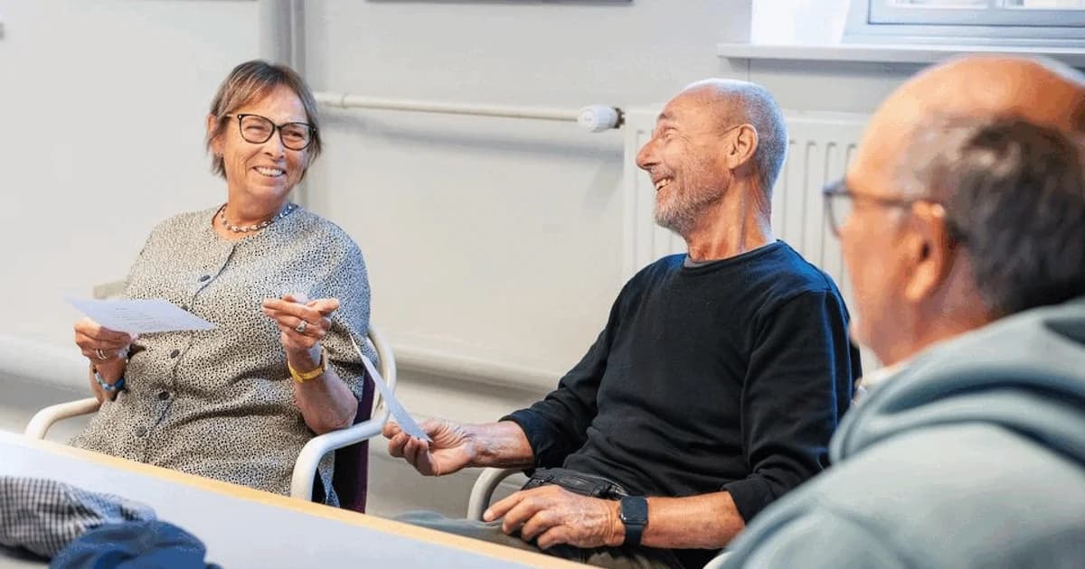 Litteratur, samtale, bøger og seniorer