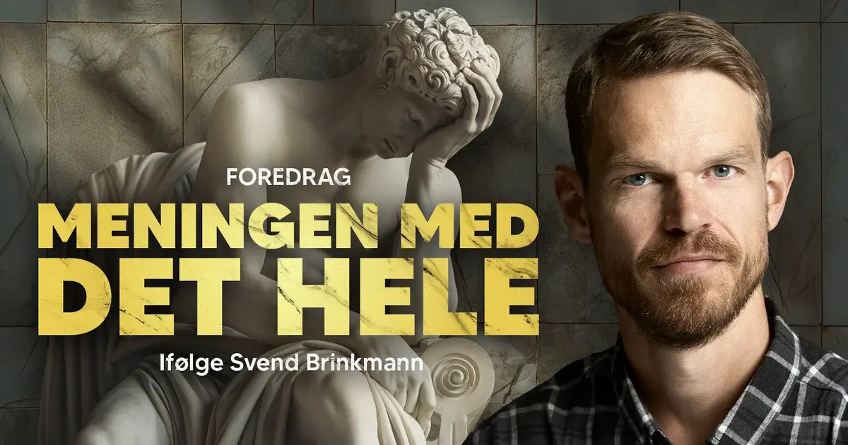 Meningen med det hele - Ifølge Svend Brinkmann