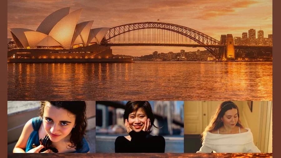 Justina la Cour, Lara Biancalana & Marina Saiki. Encounter and Impressions. Echoes of Light