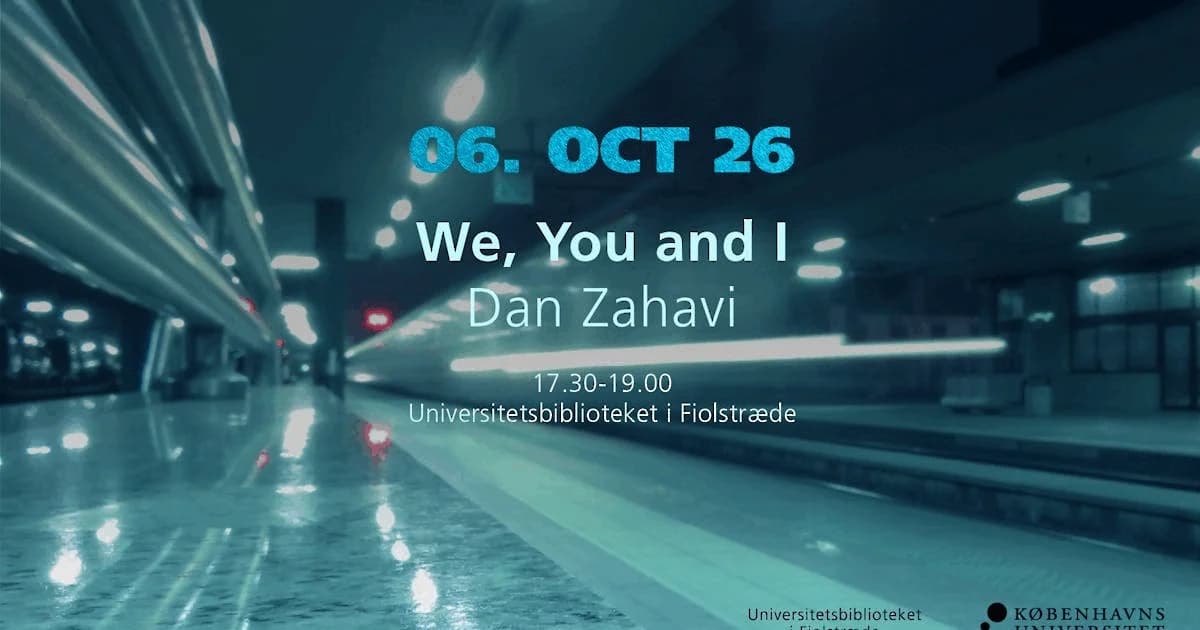 We, You and I