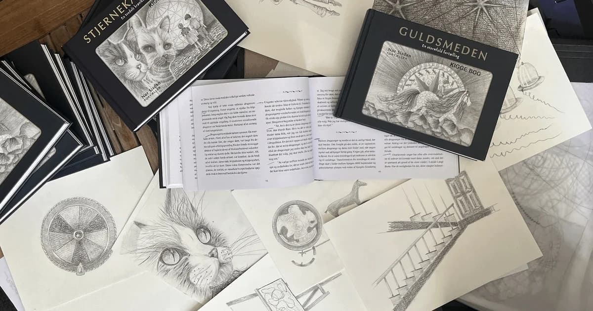 Tegne- og skrivekursus for 50+