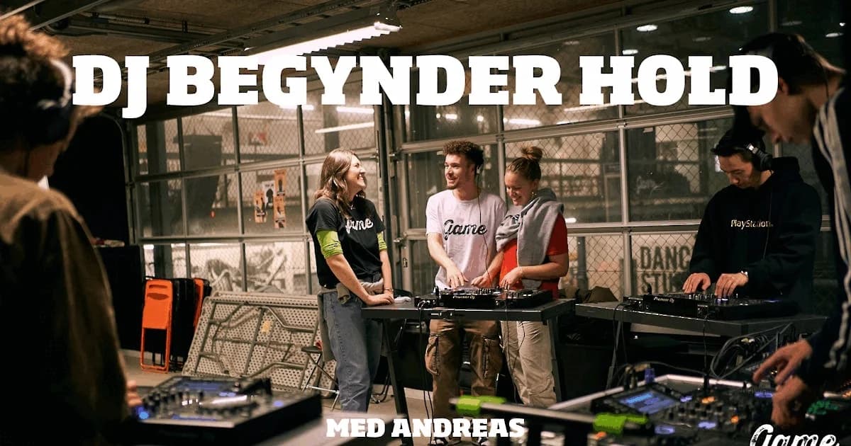 DJ-undervisning for begyndere med Andreas Varming