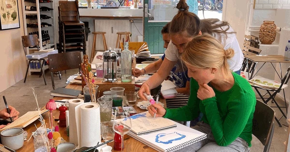 Drawing & Watercolor Level 1 - Weekend Copenhagen
