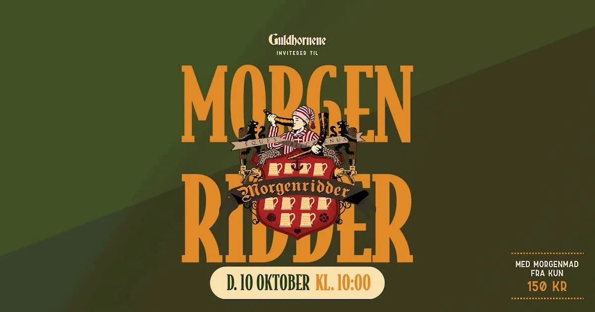 Morning Coffee and Knight-Themed Entertainment at Guldhornene