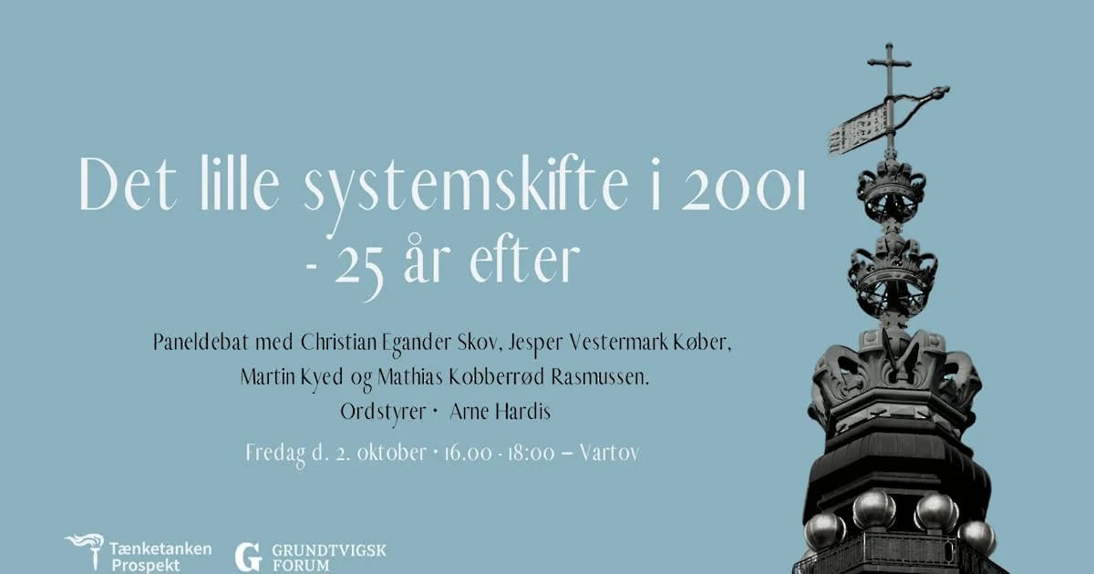 Det lille systemskifte i 2001 - 25 år efter