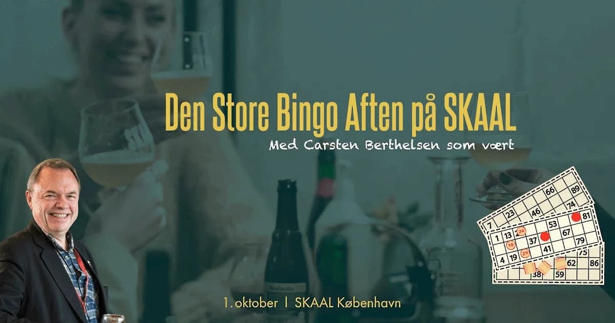 Øl-bingo med Carsten Berthelsen
