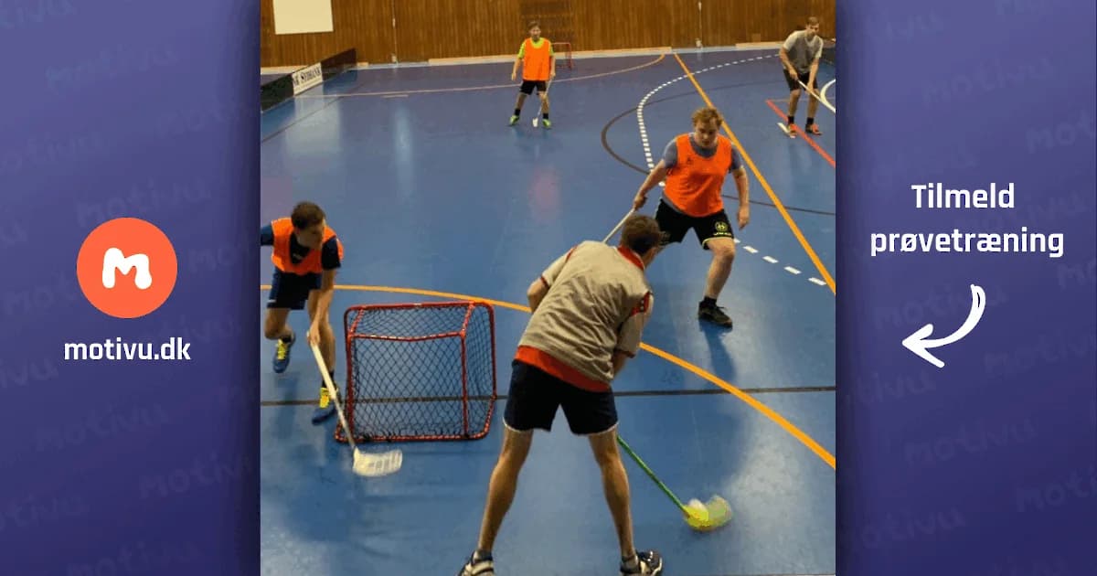Floorball for sjov – begynder på Bellahøj Skole