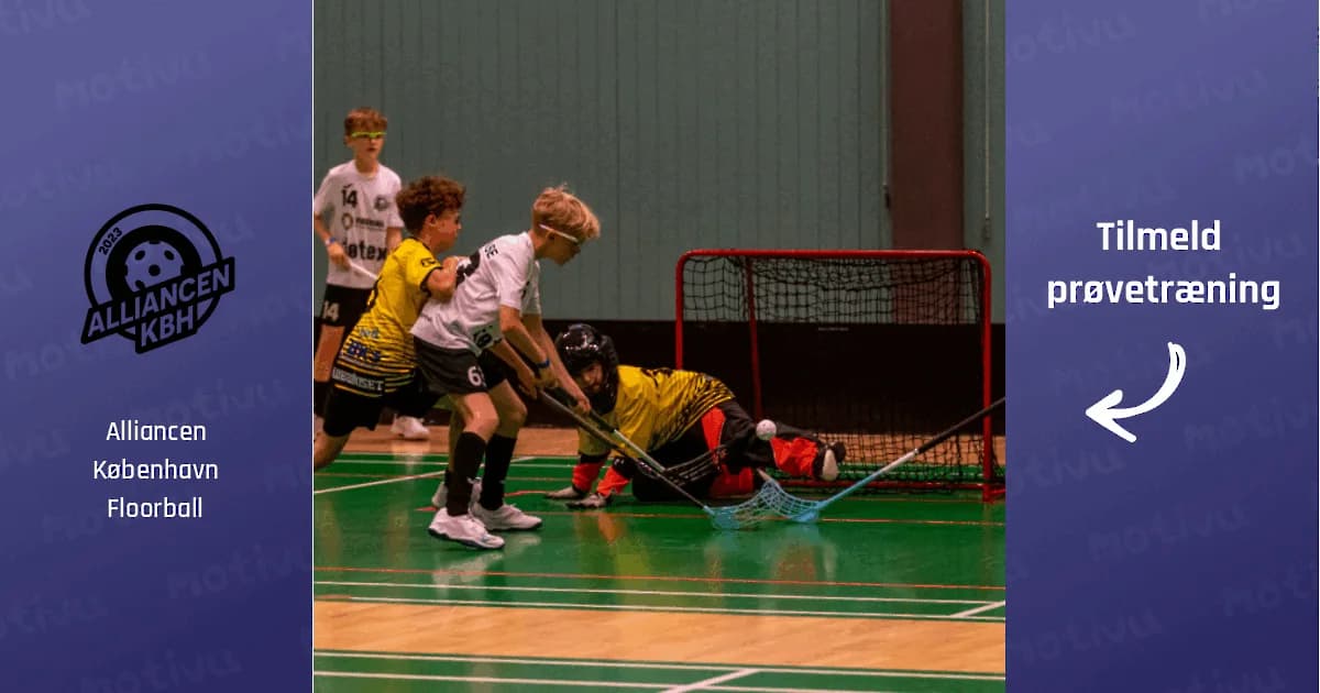 U11-floorball for drenge (mandag)