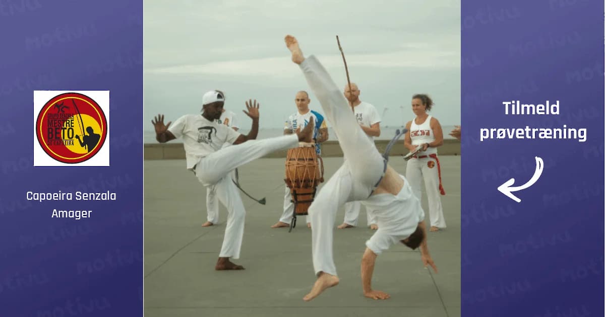 Capoeira for voksne og teenager på Amagerbro