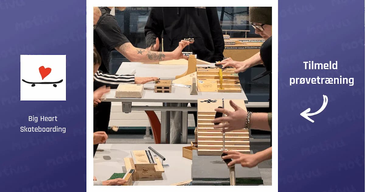 Big Heart Fingerboard Club in Ørestaden