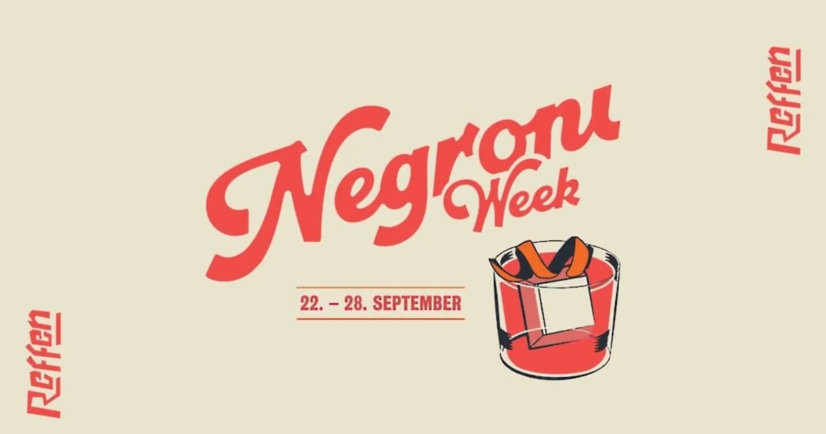 Negroni week på reffen