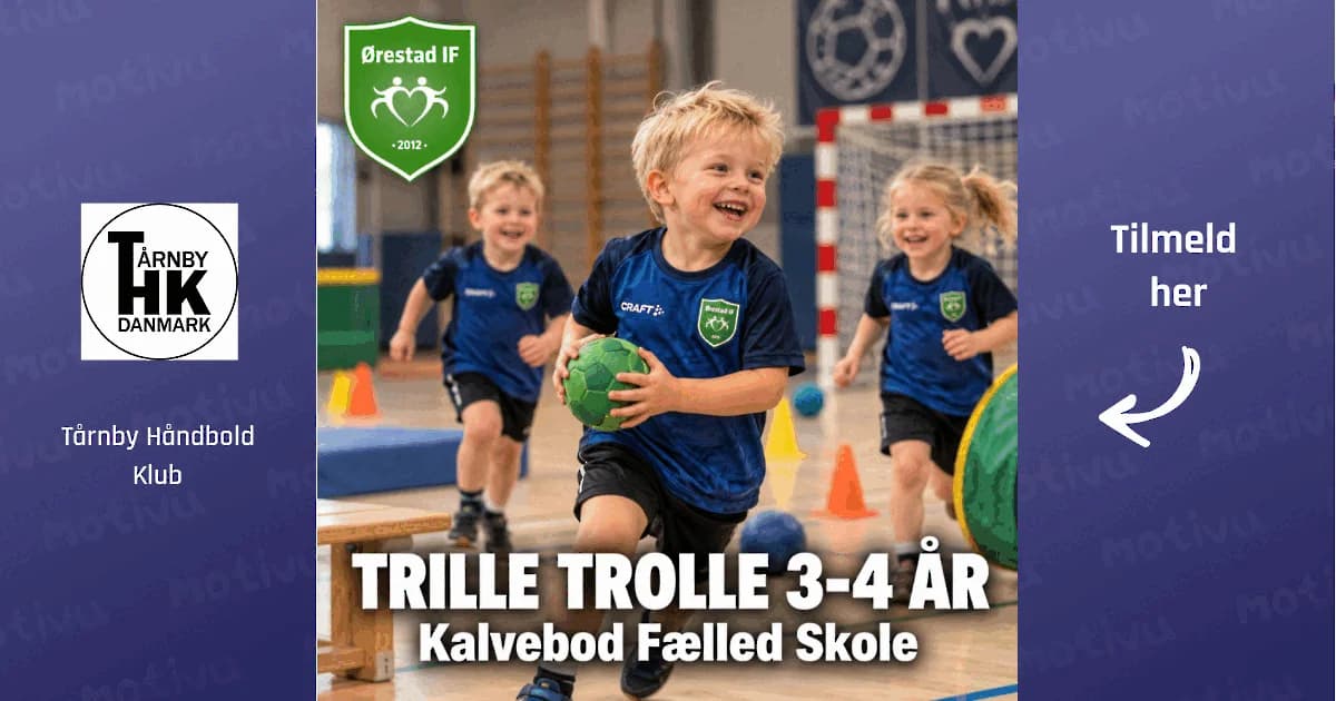 Trille Trolle 3-4 Years - Kalvebod Fælled School