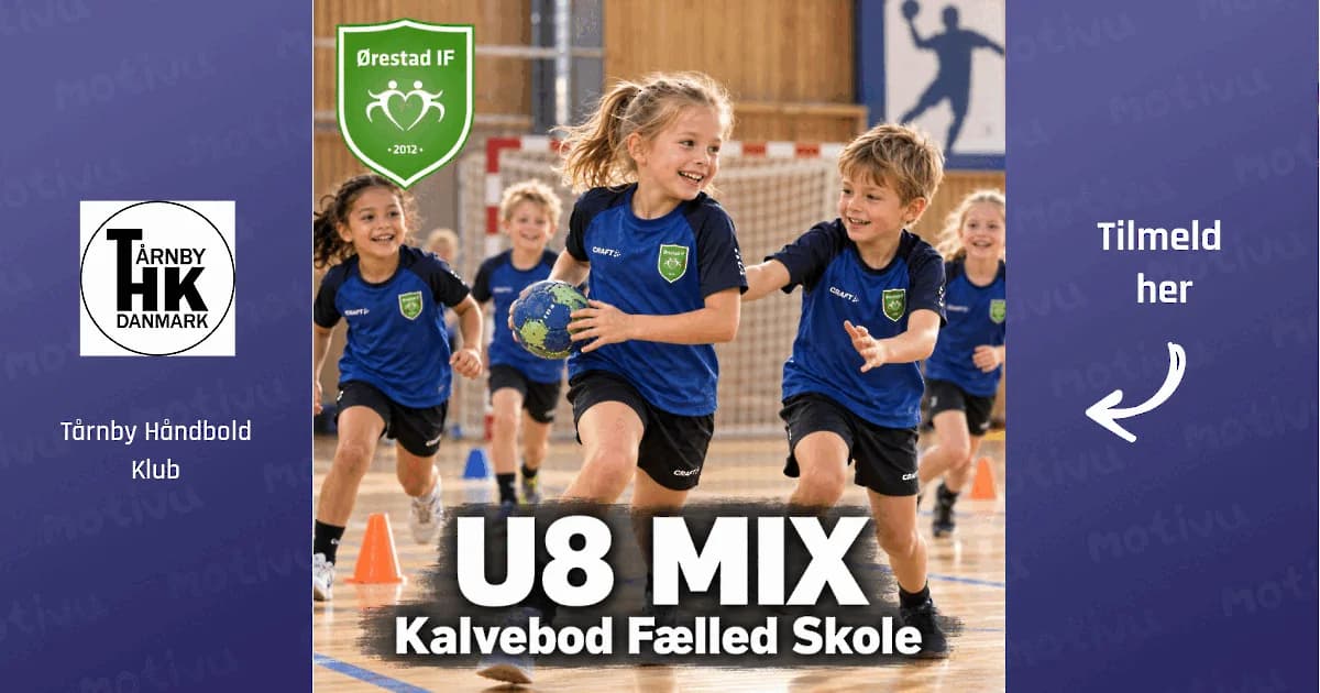 Handball U8 Mixed – Kalvebod Fælled School