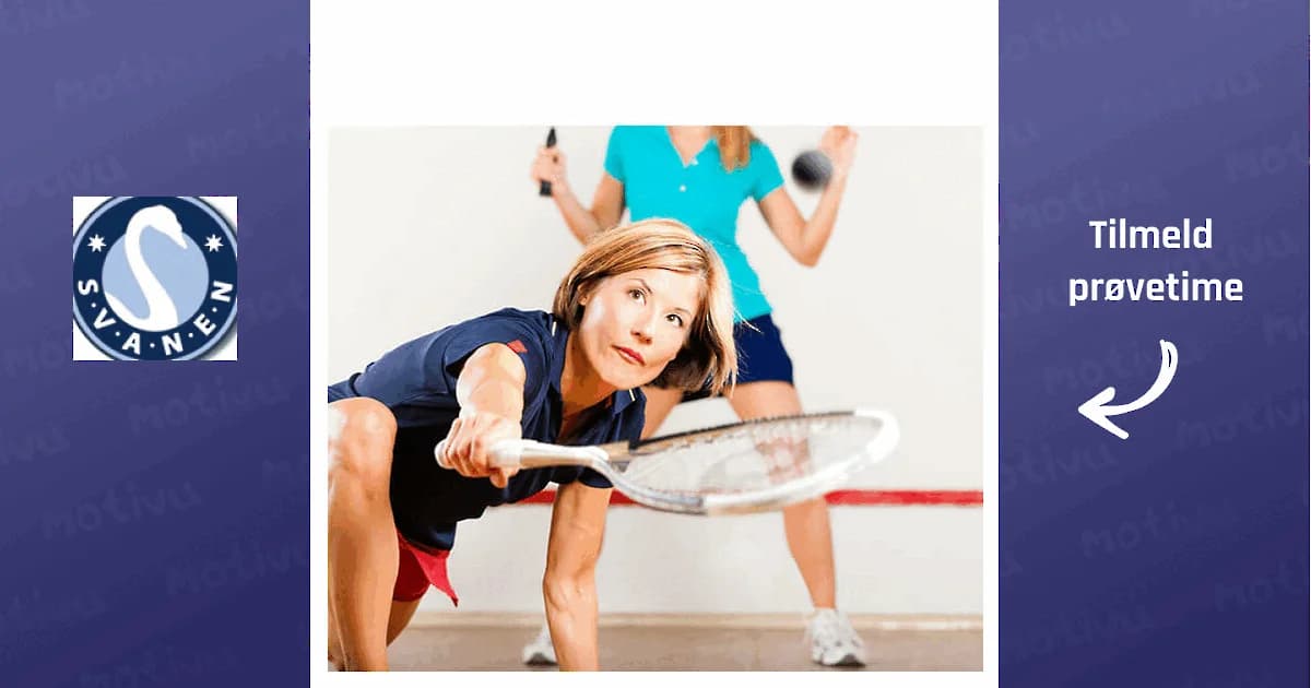 Dametræning i squash