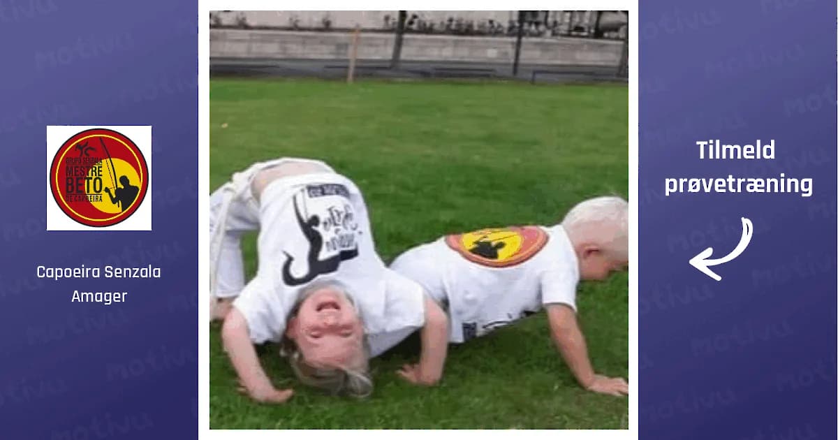 Capoeira for børn 3-5 år på Amagerbro