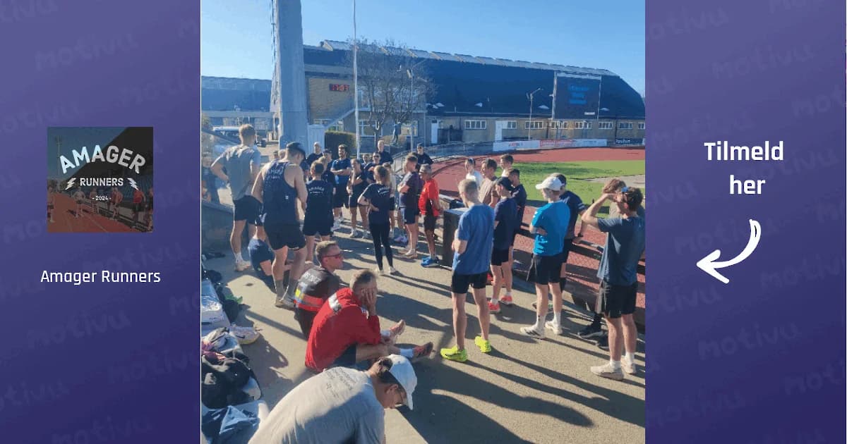 Intervalløbetræning med Amager Runners