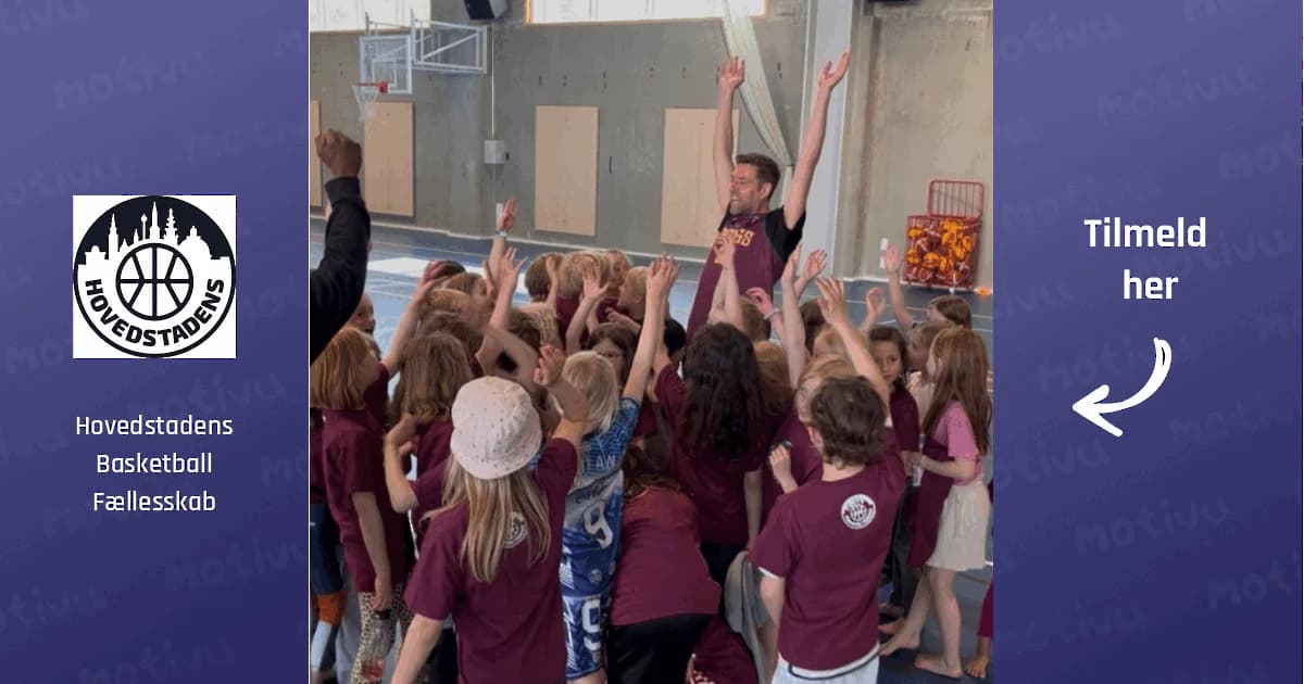 Pigebasketball på Vesterbro for 8-9 år