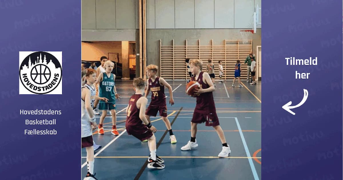 Basketball på Vesterbro for drenge 8-9 år