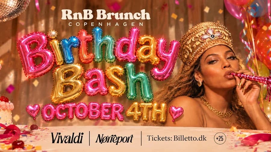 RnB Brunch Cph: 1 Year Birthday Bash