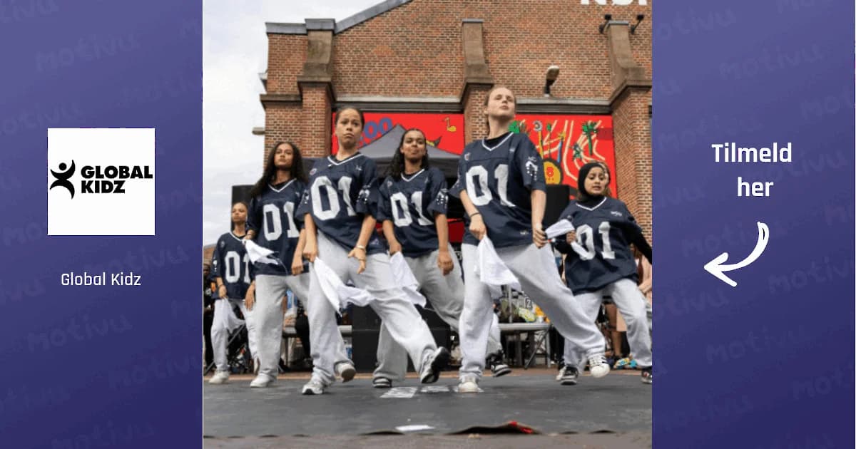Afro Fusion dansekursus for 9-12 år på Amager