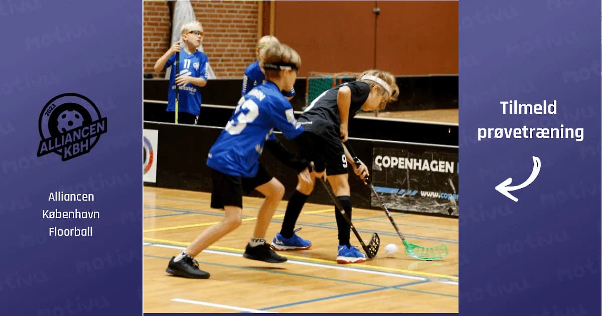 U7/U9 Floorball for Girls and Boys in Vanløse