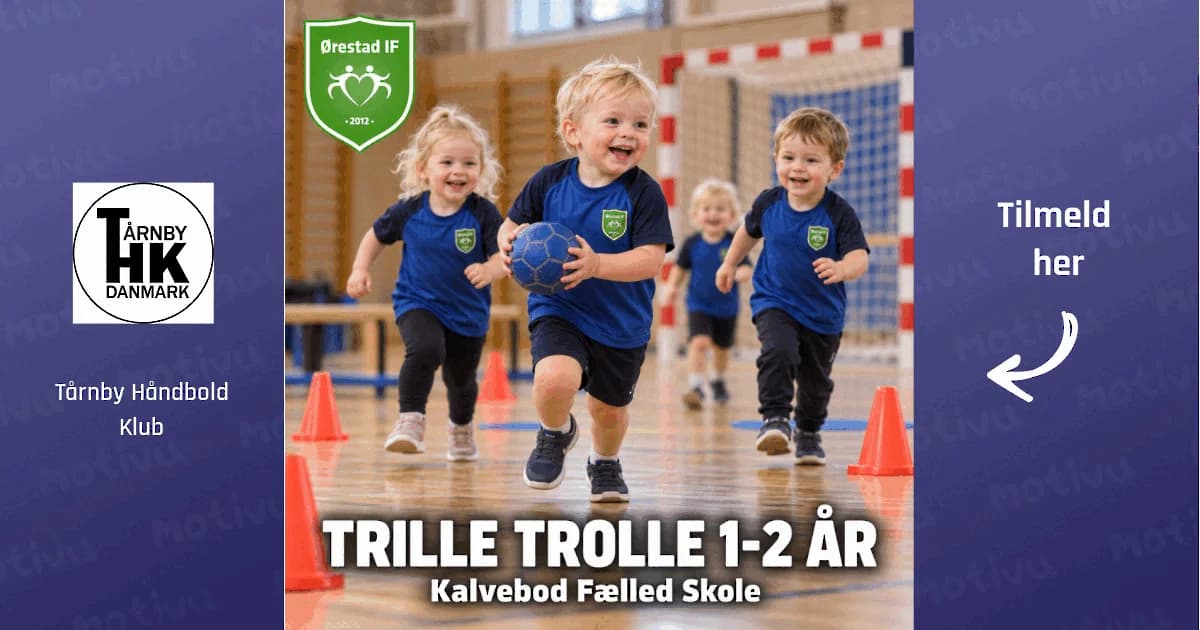 Trille Trolle 1-2 år - Forældre/Barn-håndbold