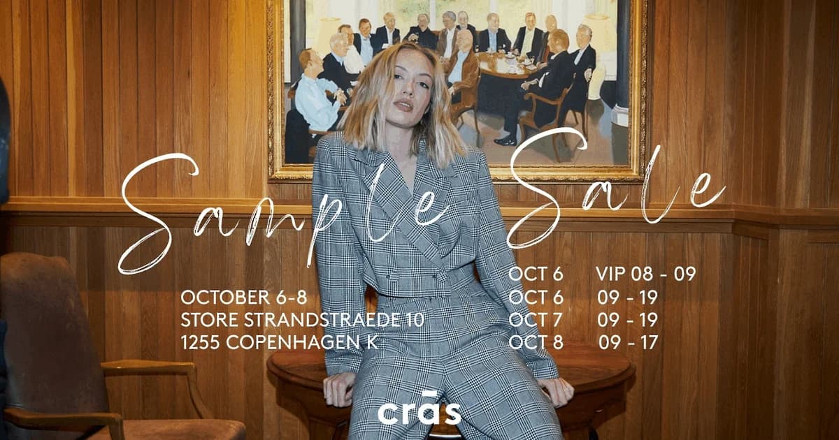 Cras Sample Sale København