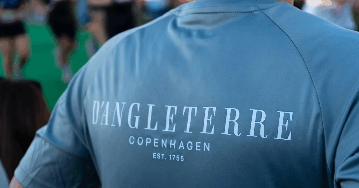 Morgenløbetur med d'Angleterre's Hotelchef