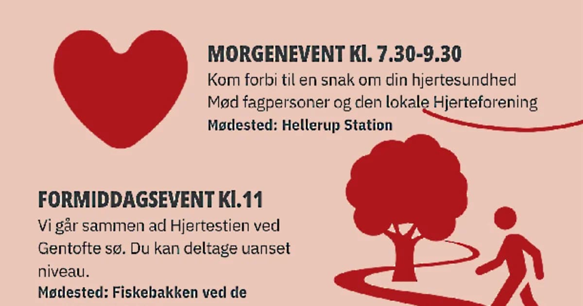 Be Part of Gentofte Going Red