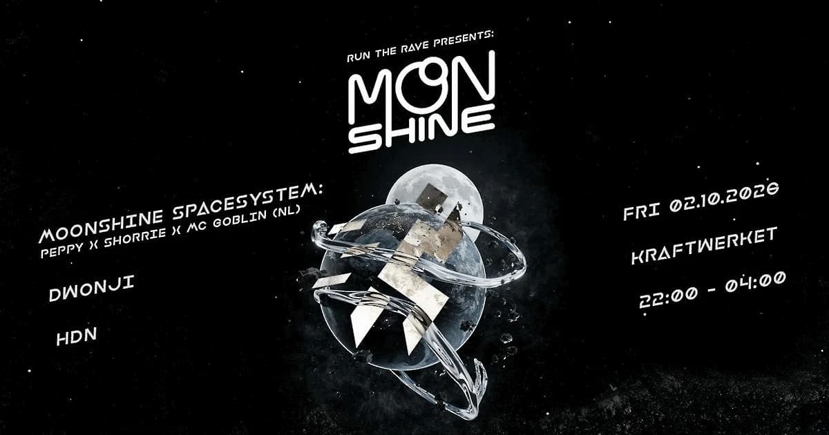 Run the rave presents: Moonshine