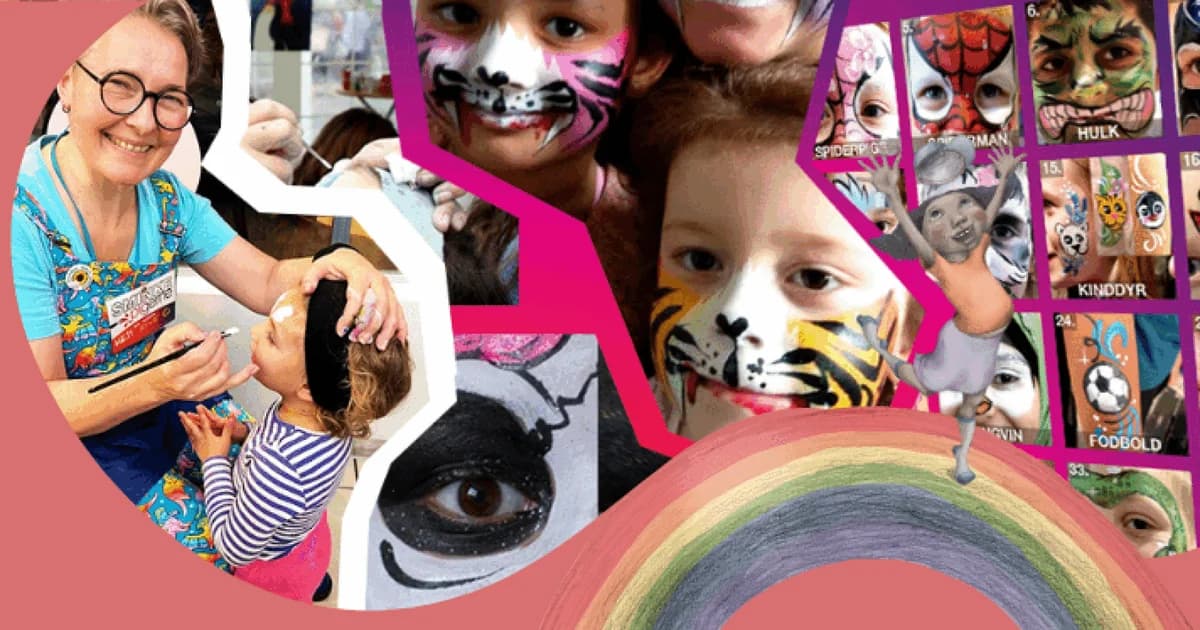 Face Painting at the Children's Library