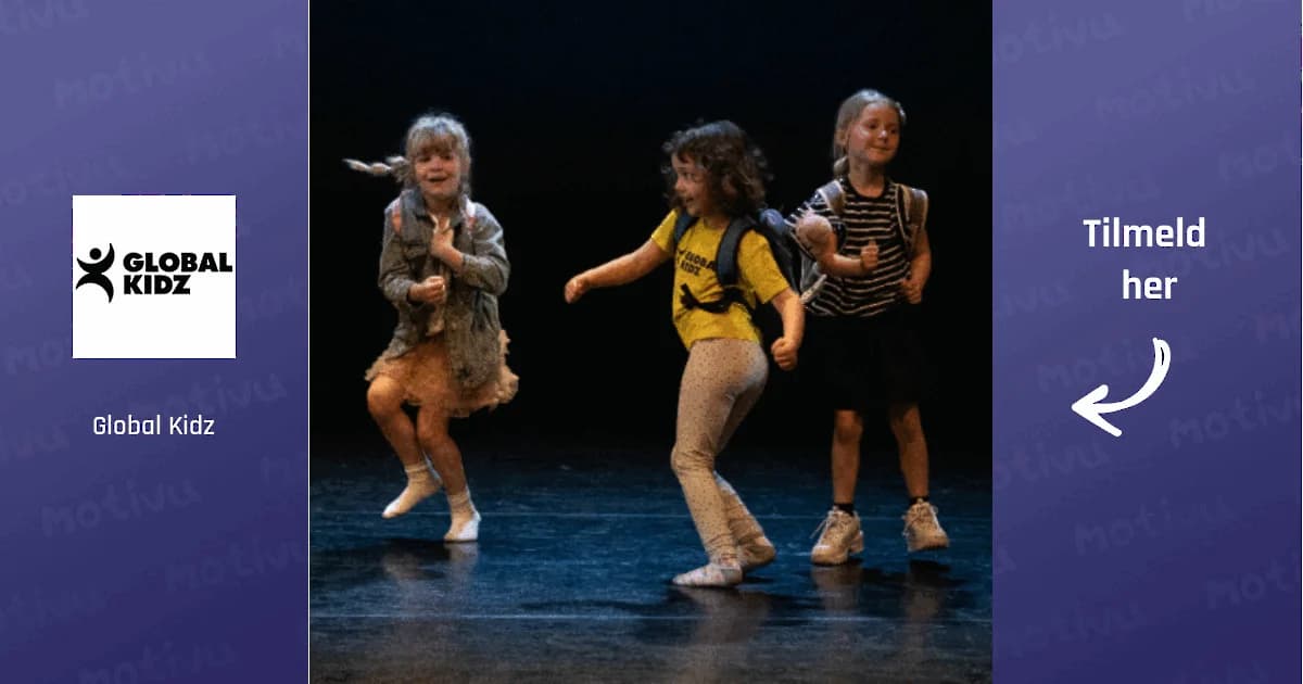 Dansespirer for børn på Amager